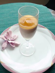 トマトのムース マーマレードソース