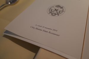メニュー表紙