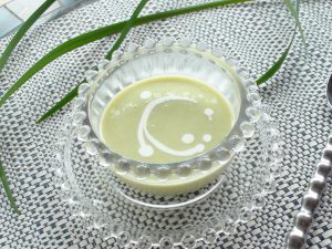 2015.7-s枝豆とミントの冷製ポタージュ
